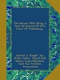 The Borzoi 1920: Being A Sort Of Record Of Five Years Of Publishing...