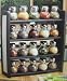 Olde Thompson 20 Jar Flat Spice Rack Filled with Spices