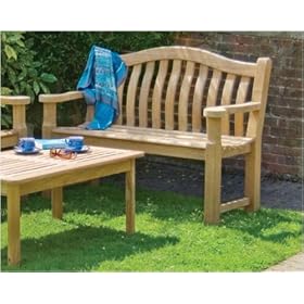 Alexander Rose Southsea Teak 4ft Bench teak benches Alexander Rose Southsea Teak 4ft Bench
