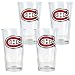 Montreal Canadiens NHL 4pc Pint Ale Glass Set