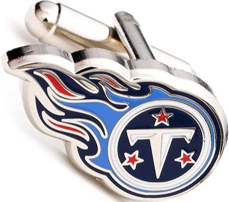 Cufflinks Inc Men's Tennessee Titans Cufflinks Blue/White/Red