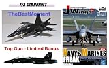 JW4_15 JWings 4 #15 F/A-18B HORNET TOP GUN Fighter Aircraft Plane 1:144 Military ModelIMAGE