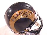 DEACON JONES SIGNED AUTOGRAPHED MINI HELMET ST LOUIS RAMS COA + HOLOGRAM