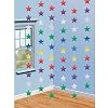 Multi-Color Star String Decorations (6) Party Supplies