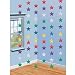 Multi-Color Star String Decorations (6) Party Supplies