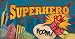 Oopsy daisy Superhero Stretched Canvas Art by Aaron Christensen, 35 by 18-Inch