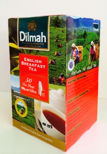 Dilmah English English breakfast tea (bags 50) (9312631129946)