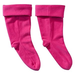 Women's Capelli New York Fleece Rain Boot Liners - Pink