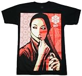 Commanda Guys T-shirt in Black by Obey Clothing