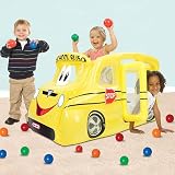 Little Tikes School Bus Inflatable (50 Ball) Ball Pit