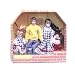 Dollhouse Miniature Traditional Dollhouse Family