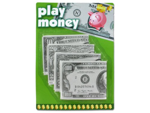 Giant play money - Pack of 72
