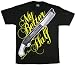 My Better Half S/S Guys T-shirt in Black / Yellow by Expensive Taste