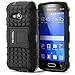 Galaxy Ace 4 Case, Evocel Heavy Duty Armor Case with Stand For Samsung Galaxy Ace 4 (G313) - Evocel Retail Packaging, Black