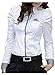 URBANFIND Women's Plaid Patched Slim Button T Shirts