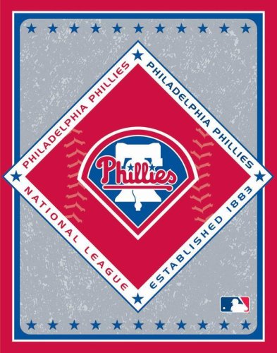 Buy Philadelphia Phillies 55X70 Double Header Beach Towel - Baseball MLB by Biederlack