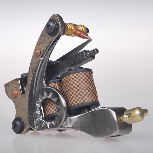 Handmade Tattoo Machine Cast Iron Gun Shader DM-10.