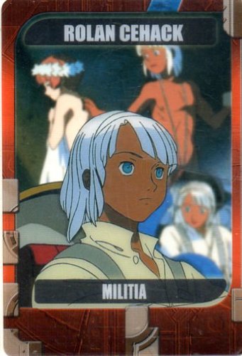 森永製菓　機動戦士ガンダム ウェファーチョコ　ロラン・セアック