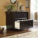 Sauder Sierra Heights Lateral File in Ebony Ash