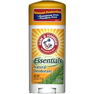 Arm & Hammer Essentials Natural Deodorant, Fresh, 2.5 oz.