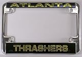 Atlanta Thrashers NHL Chrome Motorcycle RV License Plate Frame