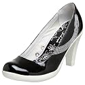 JUMP Women's Serenade Pump,Black Patent,9 M US