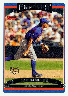 2006 Topps Baseball Card # 632 Ian Kinsler (RC) Rookie Card - Texas Rangers