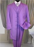 Mens LAVENDER 3PC FASHION ZOOT SUIT