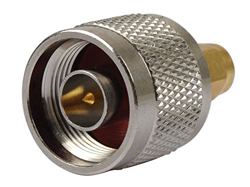 AOER® RF adapter Coaxial Cable Connector Converter N Male Plug to RP-SMA Male Jack for Mobile Signal Booster Repeater Antenna