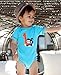 RuggedButts® Infant / Toddler Boys 1st Birthday Short Sleeve Bodysuit w/ Monkey - Blue - 12-18m
