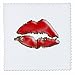 3dRose May The Music Never Stop with Musical Notes - Quilt Square, 12 by 12-Inch (qs_213981_4)