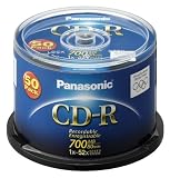 Produkt-Bild: Panasonic AY-CDRS80D50 CD-R-Rohlinge 700MB (52-fache Brenngeschwindigkeit, 80 Minuten, 50er Spindel)
