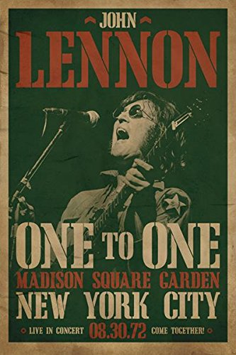 John Lennon-Live in Concert, Music Poster Print, 24 by 36-Inch
