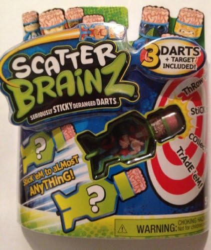 Scatter Brainz 3 Pack of Darts Count Medulla & 2 Mystery Character Darts