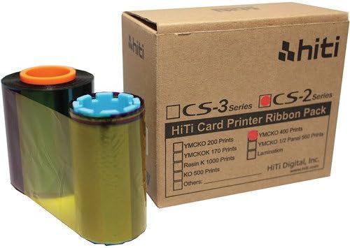 Realcolors Compatible HiTi CS-200e YMCKOK 330 Images Ribbon