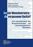 Soziale Menschenrechte, die vergessenen Rechte? - Thomas Frank, Anne Jenichen, Nils Rosemann
