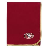 49ers Fleece Receiving Blanket