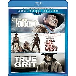 Classic Western Collection (Hondo/Once Upon a Time in the West/True Grit) [Blu-ray]
