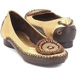 BCBG Mayfield Gold flats at BCBG MAX AZRIA