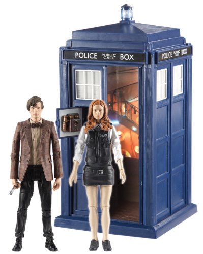 gadget geek - *doctor who christmas adventure set tardis doctor who figure and amy pond figure*