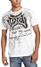 Tapout Young Men's Will Fight To Survive T-Shirt,White,Medium