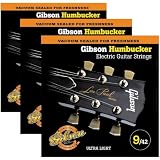 Gibson Special Alloy Humbucker Ultra Light Electric Guitar Strings – 3 Pack Reviews