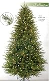 7 1/2' Kellington Fir artificial Christmas Tree*COLORED LIGHTS*