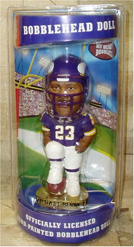Michael Bennett Minnesota Vikings Officially Licensed Hand Painted Bobblehead Doll
