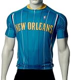 NBA New Orleans Hornets Men'S Cycling Jersey, Blue, Medium