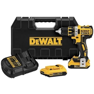 DEWALT DCD790D2 20V MAX XR Lithium-Ion Brushless Compact Drill/Driver Kit