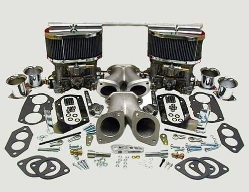 Weber Carburetor - Dual 44 IDF VW Volkswagen Type 1 Dual-Port 1800-2000 cc K319 Carb Conversion Kit