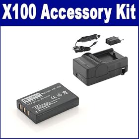 Click here to buy Toshiba Camileo X100 Camcorder Accessory Kit includes: SDNP120 Battery, SDM-146 Charger by Synergy.