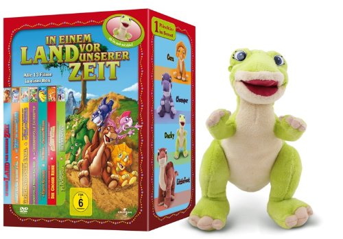 In einem Land vor unserer Zeit - Gesamtbox / Limited Edition (13 DVDs mit Plüsch-Dino Ducky)