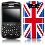 BLACKBERRY CURVE 8900 UNION JACK BACK COVER CASE PART OF THE QUBITS ACCESSORIES RANGEby Qubits
